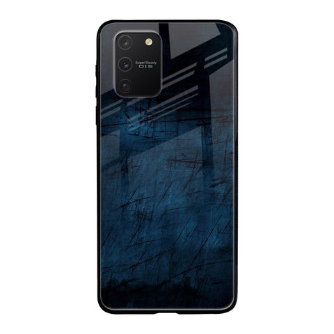 Dark Blue Grunge Samsung Galaxy S10 lite Glass Back Cover Online