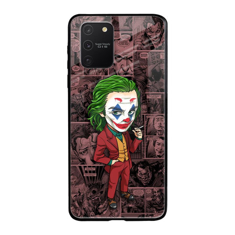 Joker Cartoon Samsung Galaxy S10 lite Glass Back Cover Online