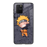 Orange Chubby Samsung Galaxy S10 lite Glass Back Cover Online