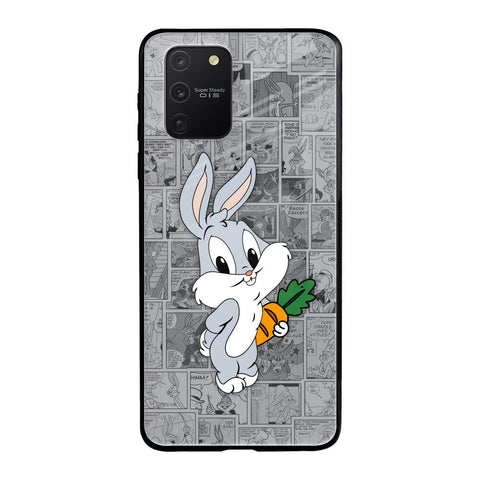 Cute Baby Bunny Samsung Galaxy S10 lite Glass Back Cover Online