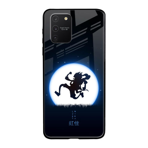 Luffy Nika Samsung Galaxy S10 lite Glass Back Cover Online