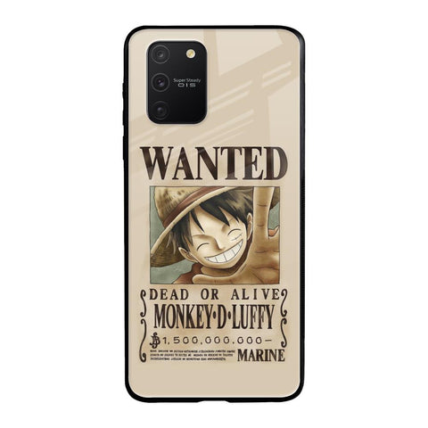 Luffy Wanted Samsung Galaxy S10 lite Glass Back Cover Online