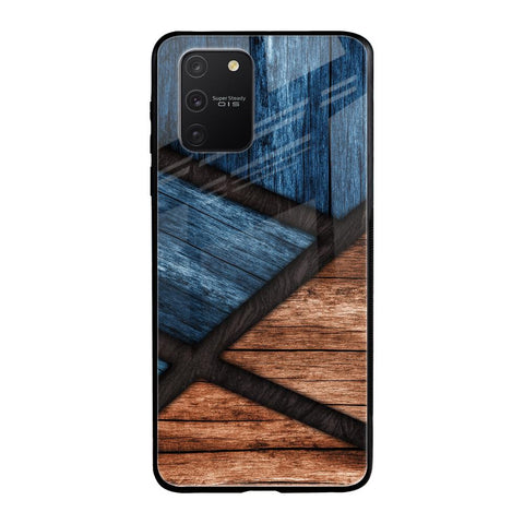 Wooden Tiles Samsung Galaxy S10 lite Glass Back Cover Online