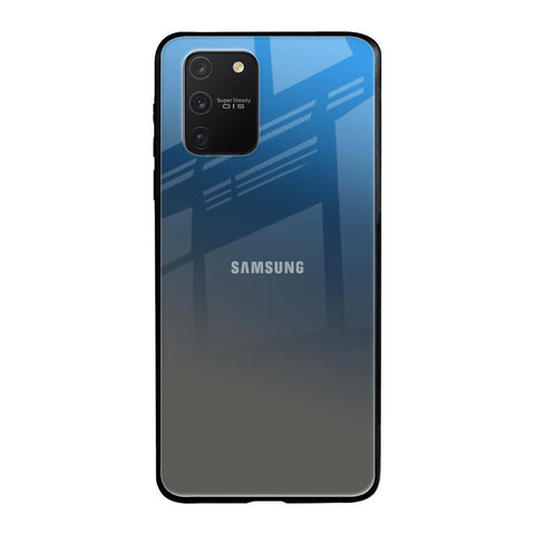 Blue Grey Ombre Samsung Galaxy S10 lite Glass Back Cover Online