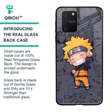 Orange Chubby Glass Case for Samsung Galaxy S10 lite