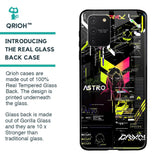 Astro Glitch Glass Case for Samsung Galaxy S10 lite