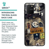 Ride Mode On Glass Case for Samsung Galaxy S10 lite