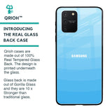 Wavy Blue Pattern Glass Case for Samsung Galaxy S10 lite