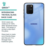 Vibrant Blue Texture Glass Case for Samsung Galaxy S10 lite