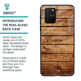 Wooden Planks Glass Case for Samsung Galaxy S10 lite