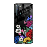 Rose Flower Bunch Art Oppo Reno 3 Glass Back Cover Online