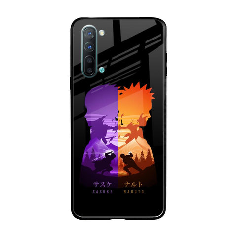 Minimalist Anime Oppo Reno 3 Glass Back Cover Online