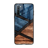 Wooden Tiles Oppo Reno 3 Glass Back Cover Online