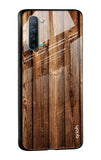 Timber Printed Glass case for Oppo Reno3