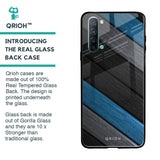 Multicolor Wooden Effect Glass Case for Oppo Reno 3