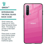 Pink Ribbon Caddy Glass Case for Oppo Reno 3