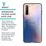 Blue Mauve Gradient Glass Case for Oppo Reno 3