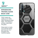 Hexagon Style Glass Case For Oppo Reno 3