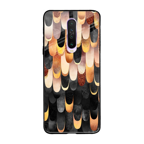 Bronze Abstract Poco X2 Glass Cases & Covers Online
