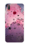 Space Doodles Art Vivo Y11 2019 Back Cover