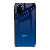 Very Blue Samsung Galaxy S20 Glass Back Cover Online