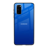 Egyptian Blue Samsung Galaxy S20 Glass Back Cover Online