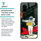 Astronaut on Mars Glass Case for Samsung Galaxy S20 Plus