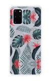 Retro Floral Leaf Samsung Galaxy S20 Plus Back Cover