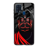 Lord Hanuman Samsung Galaxy M31 Glass Back Cover Online