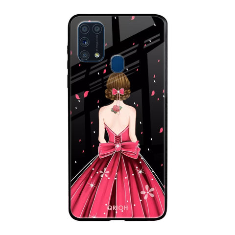 Fashion Princess Samsung Galaxy M31 Glass Back Cover Online