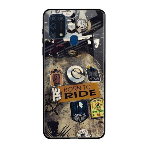 Ride Mode On Samsung Galaxy M31 Glass Back Cover Online