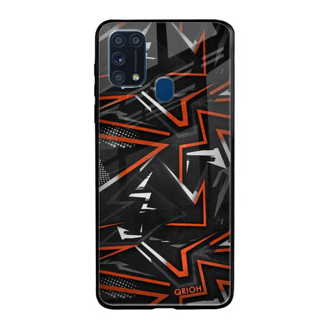 Vector Art Samsung Galaxy M31 Glass Back Cover Online