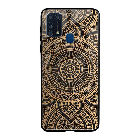 Luxury Mandala Samsung Galaxy M31 Glass Back Cover Online