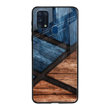 Wooden Tiles Samsung Galaxy M31 Glass Back Cover Online