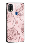 Shimmer Roses Glass case for Samsung Galaxy S20 FE