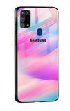 Colorful Waves Glass case for Samsung Galaxy M31