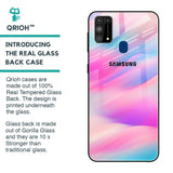 Colorful Waves Glass case for Samsung Galaxy M31