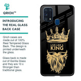 King Life Glass Case For Samsung Galaxy M31