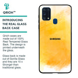 Rustic Orange Glass Case for Samsung Galaxy M31