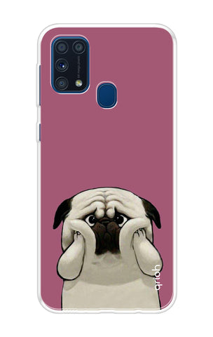 Chubby Dog Samsung Galaxy M31 Back Cover