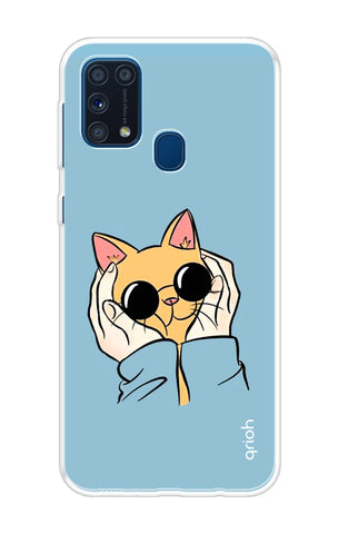 Attitude Cat Samsung Galaxy M31 Back Cover