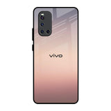 Golden Mauve Vivo V19 Glass Back Cover Online