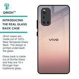 Golden Mauve Glass Case for Vivo V19