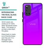 Purple Pink Glass Case for Vivo V19