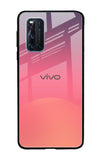 Sunset Orange Vivo V19 Glass Cases & Covers Online