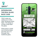 Zoro Wanted Glass Case for OnePlus 8 Pro