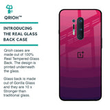 Wavy Pink Pattern Glass Case for OnePlus 8 Pro