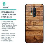 Wooden Planks Glass Case for OnePlus 8 Pro