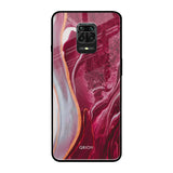 Crimson Ruby Redmi Note 9 Pro Max Glass Back Cover Online