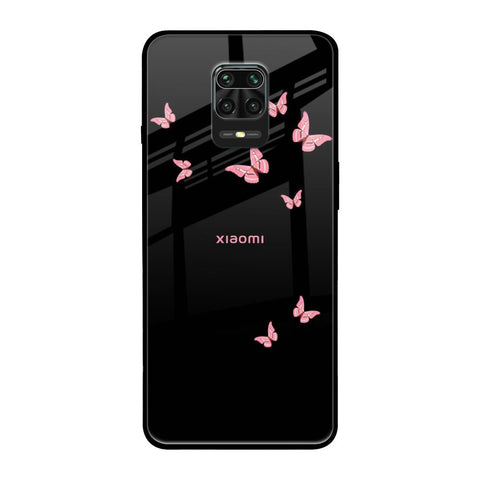 Fly Butterfly Redmi Note 9 Pro Max Glass Back Cover Online